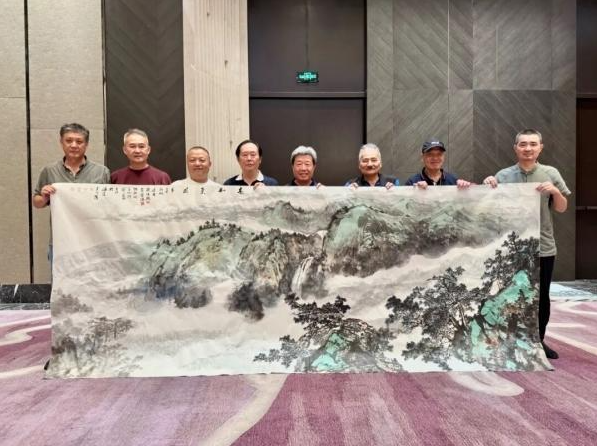 2025两岸（厦门）国画名家创作交流活动在厦门金沙书院开幕